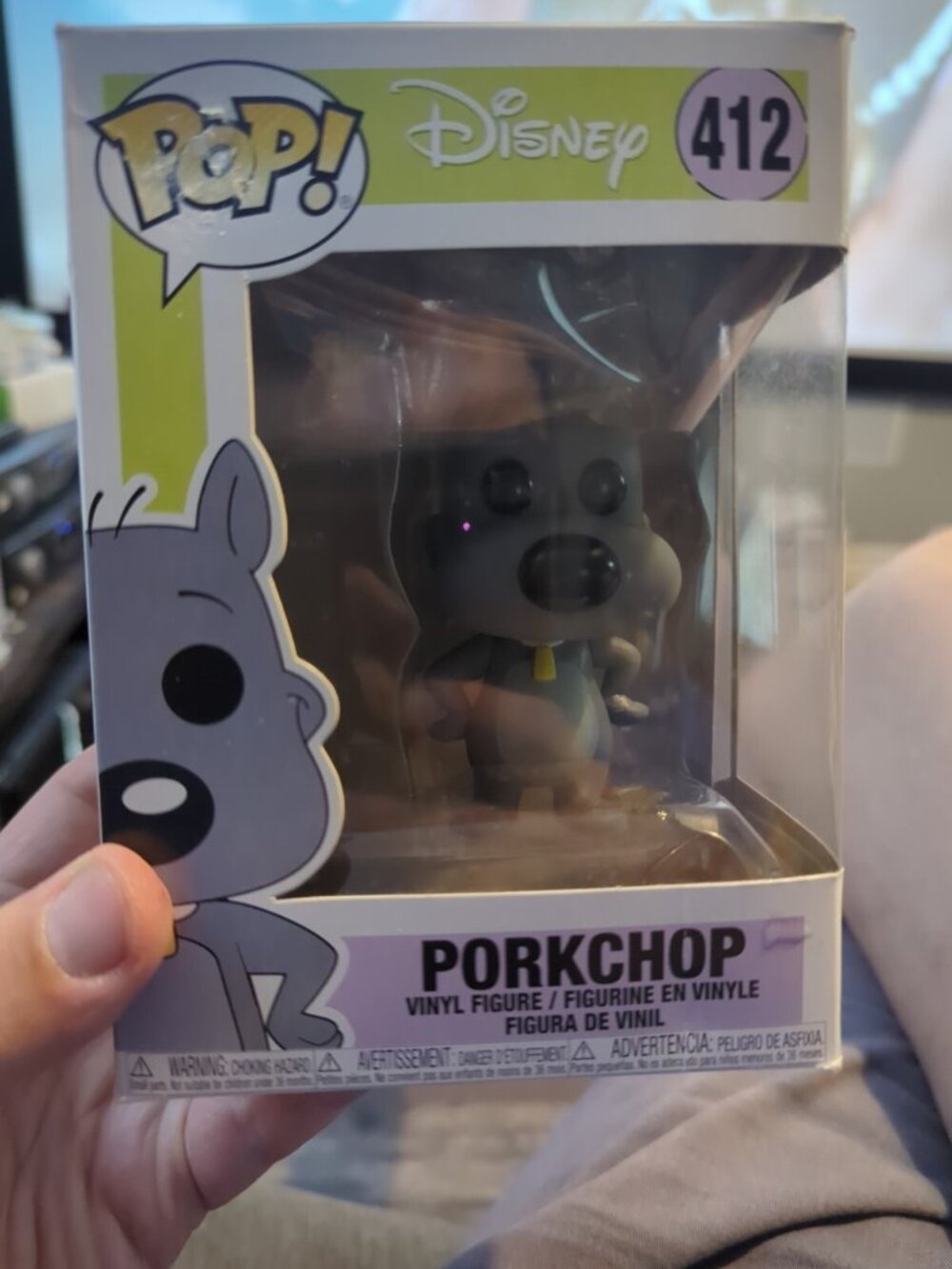 Funko Pop Porkchop 412 Disney Used Damaged Box